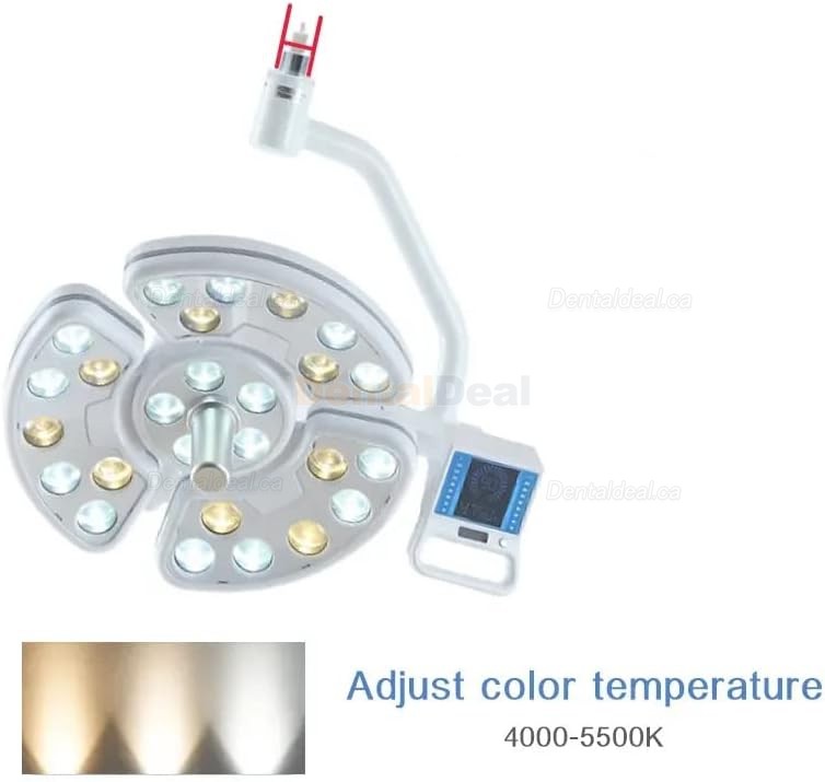 Saab KY-P138-2 Ceiling Mounted Dental Surgical Lamp Shadowless Operating Light 52 LEDs